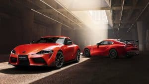 Lire la suite à propos de l’article Toyota Supra Plasma Orange 100 Edition & GT4 100 !