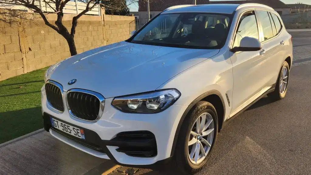 Lire la suite à propos de l’article Article tout frais  : BMW X3 SUV/4×4/Pick-Up en Blanc occasion à Perpignan pour € 29 200,-